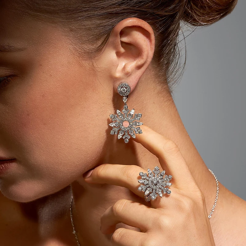 Diamond Drop Earrings