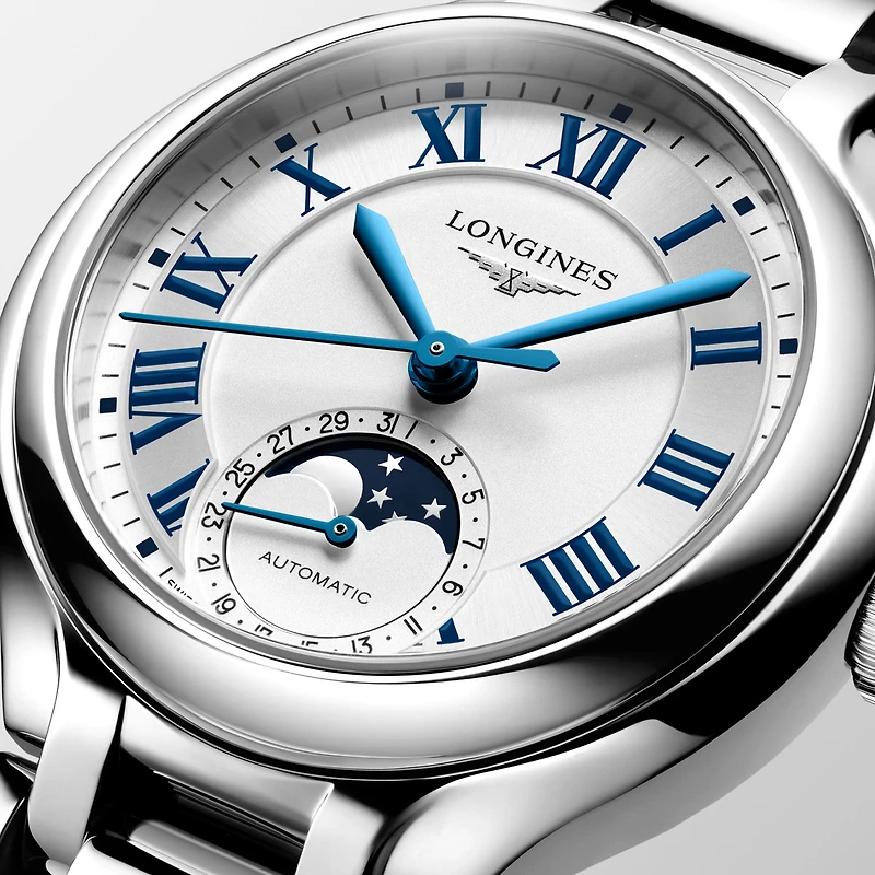 PrimaLuna Automatic Moonphase 34 mm Stainless Steel