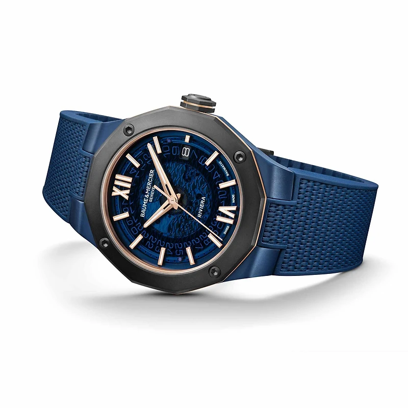 Riviera Baumatic Automatic 42 mm PVD Stainless Steel and Titanium