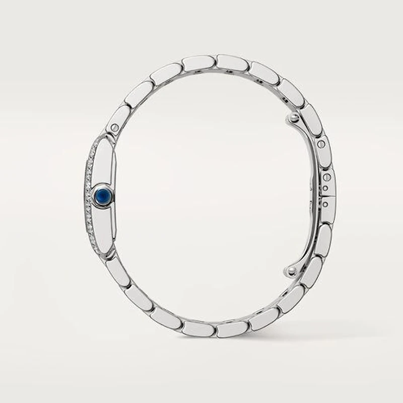 Tank Française Small Quartz 26 X 21 mm Stainless Steel and Diamond