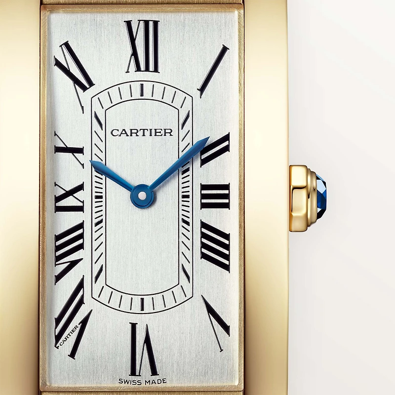 Tank Américaine Large Automatic 44 X 24 mm Yellow Gold