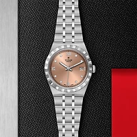 TUDOR Royal Automatic 38 mm Stainless Steel and Diamond