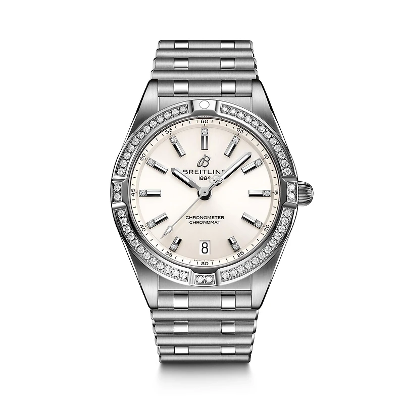 Chronomat SuperQuartz™ 32 mm Stainless Steel and Diamond