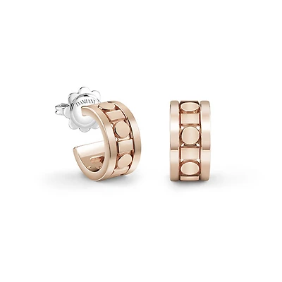 Belle Époque Reel Rose Gold Hoop Earrings