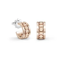 Belle Époque Reel Rose Gold Hoop Earrings