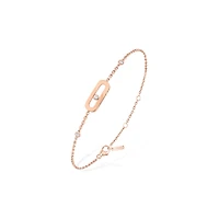 Move Uno Rose Gold and Diamond Bracelet