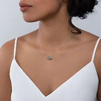 Three-Ring Silver Pendant