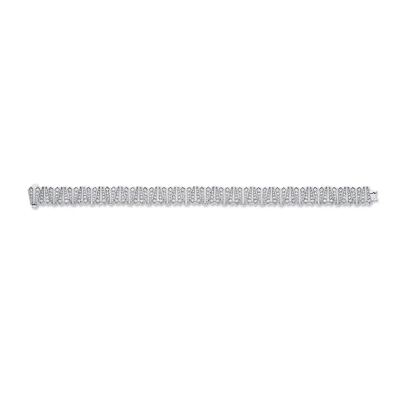 Diamond Bracelet in 18K White Gold