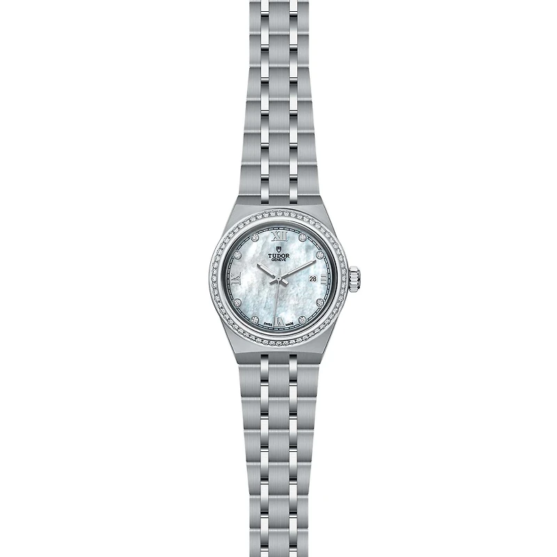 TUDOR Royal Automatic 28 mm Stainless Steel and Diamond