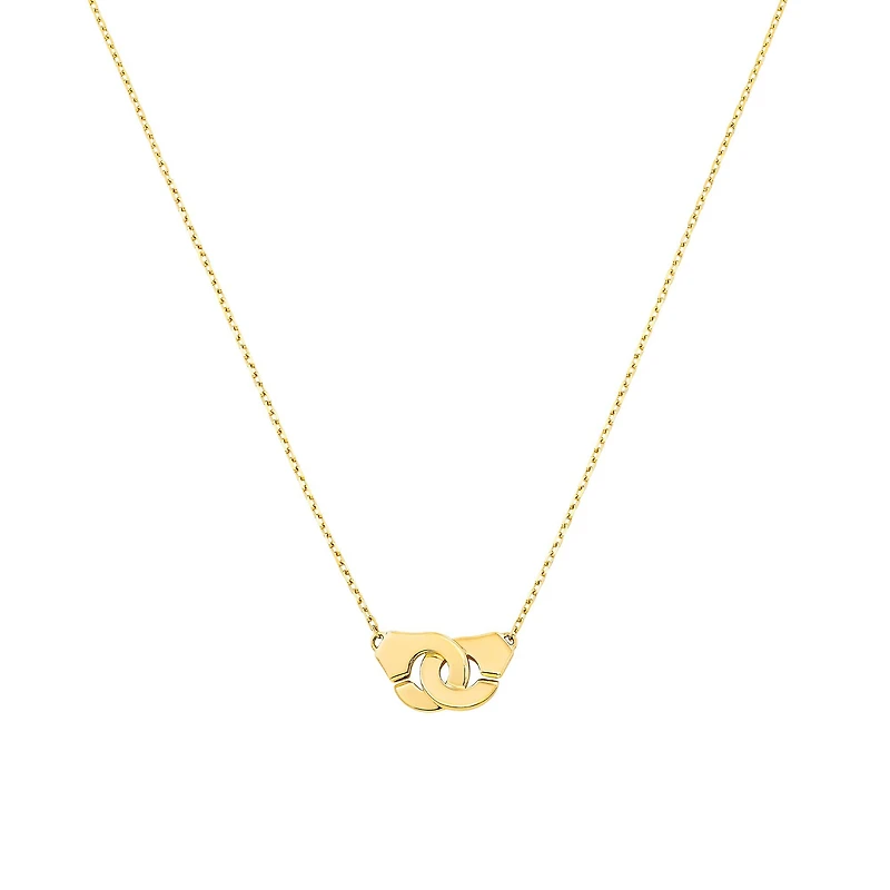 Menottes R8 Yellow Gold Necklace