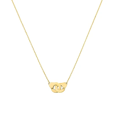 Menottes R8 Yellow Gold Necklace