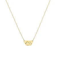 Menottes R8 Yellow Gold Necklace