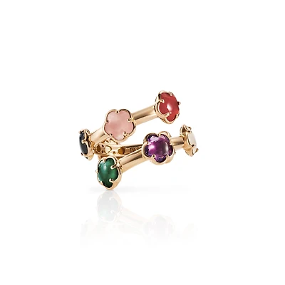 Figlia dei Fiori Rose Gold, Multi Stone Ring