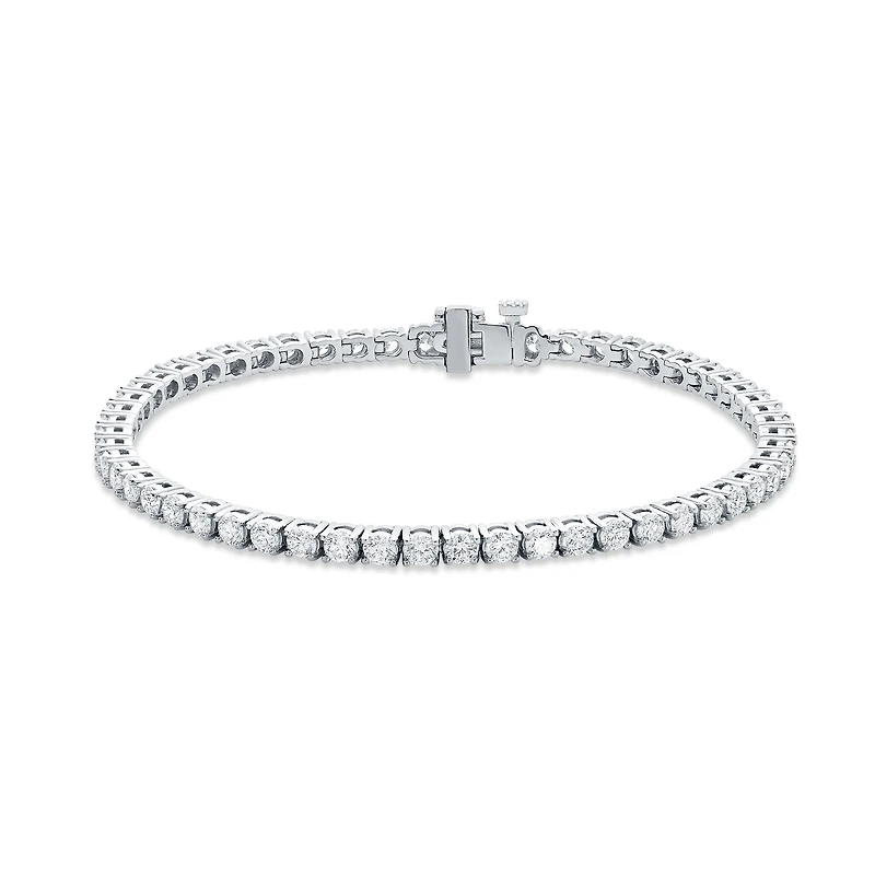 Diamond and White Gold Bracelet