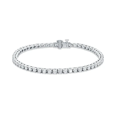 Diamond and White Gold Bracelet