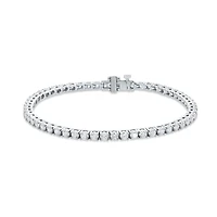 Diamond and White Gold Bracelet