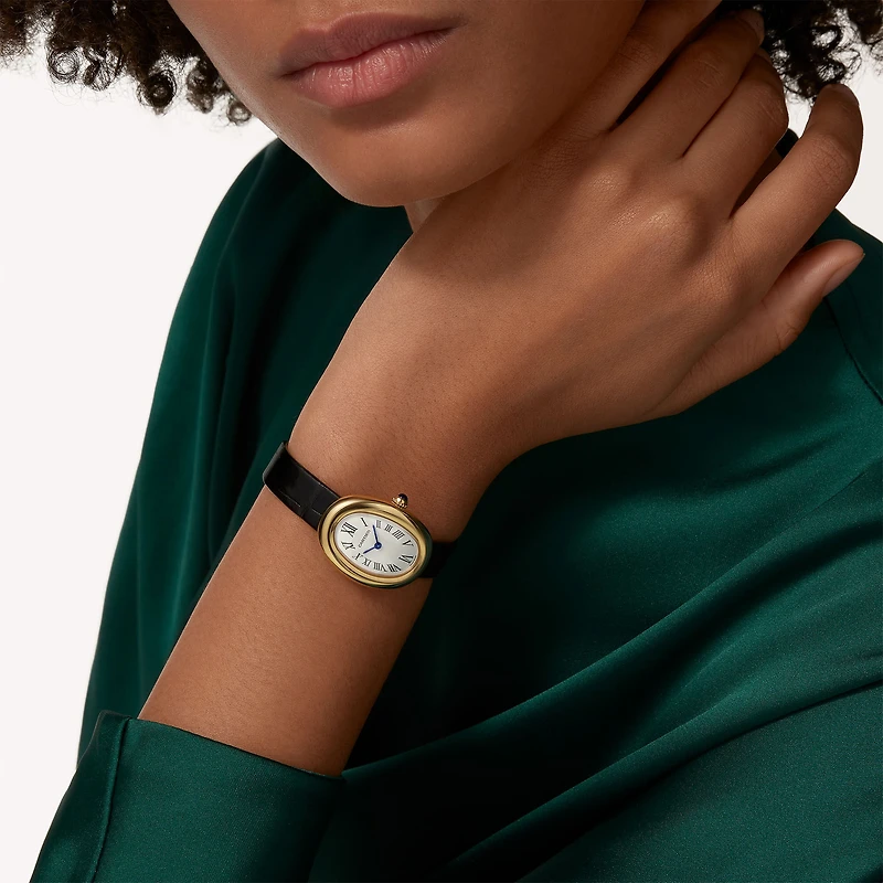 Baignoire Small Quartz 31 X 23 mm Yellow Gold