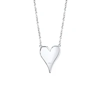 Kate White Gold and Diamond Pavé Heart Pendant