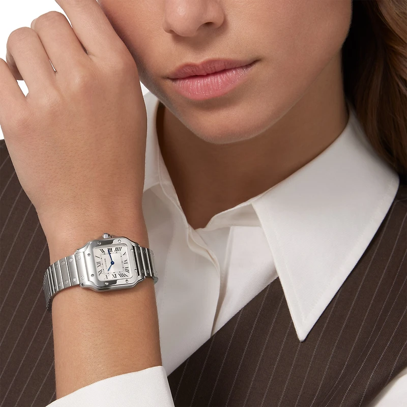 Santos de Cartier Small Quartz 27 mm Stainless Steel