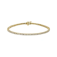 2.50 ct Diamond and Yellow Gold Bracelet