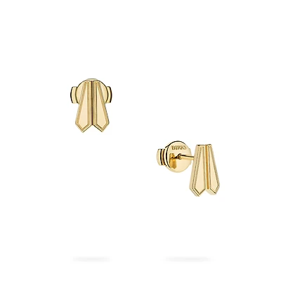 Yellow Gold Stud Earrings