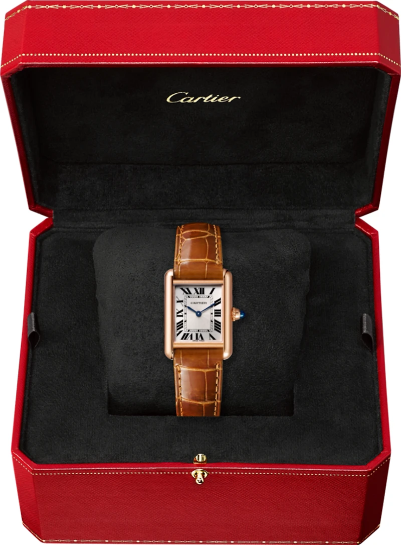 Tank Louis Cartier Small Manual 29 x 22 mm Rose Gold
