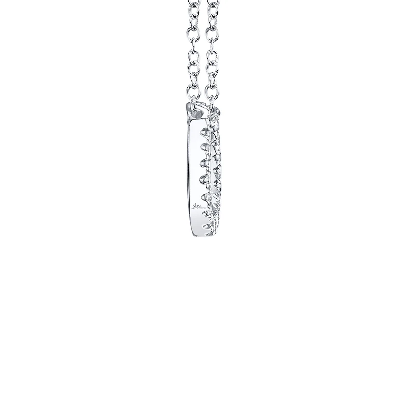 Kate Gold and Diamond Pavé Horseshoe Pendant