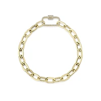Kate Yellow Gold and Diamond Bracelet