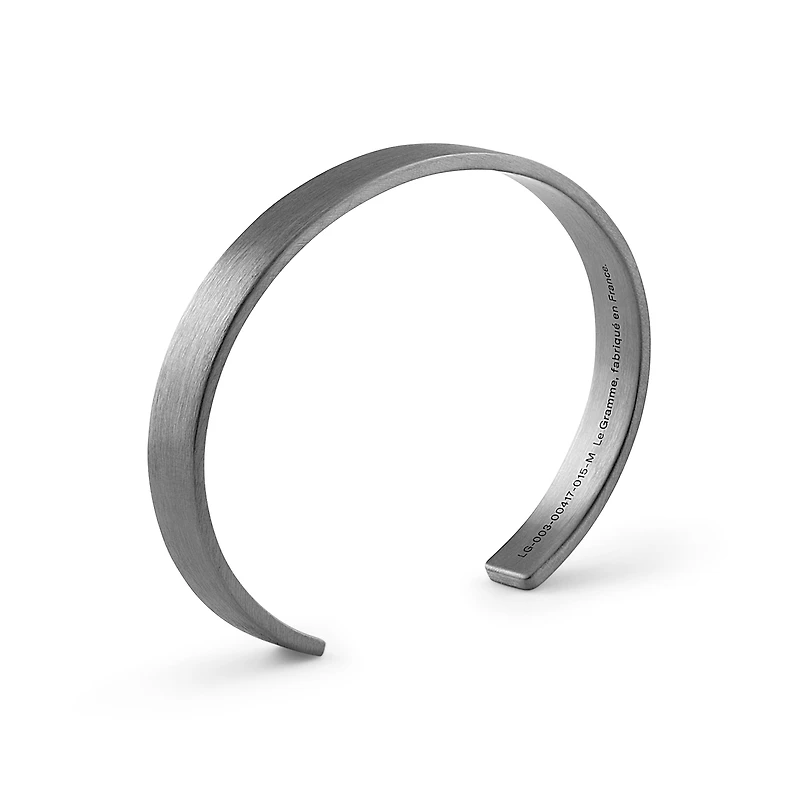 21g Brushed Silver Ribbon Bracelet