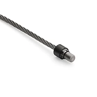 7g Brushed Ceramic Cable Bracelet