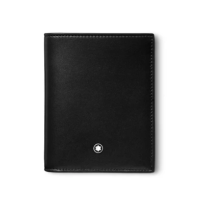 Meisterstück Black 6 Card Compact Wallet