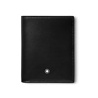 Meisterstück Black 6 Card Compact Wallet