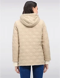 Veste Matelassée Végane à Capuche Saki