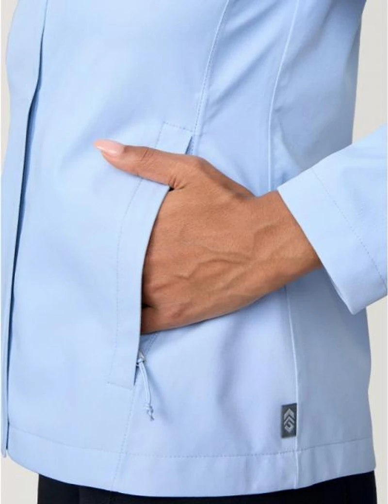 Veste Pluie Courte Élégante par Free Country