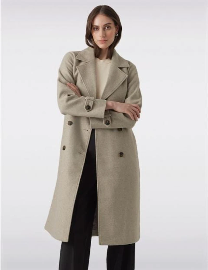 Trench Long Double-Boutonnage par Vero Moda