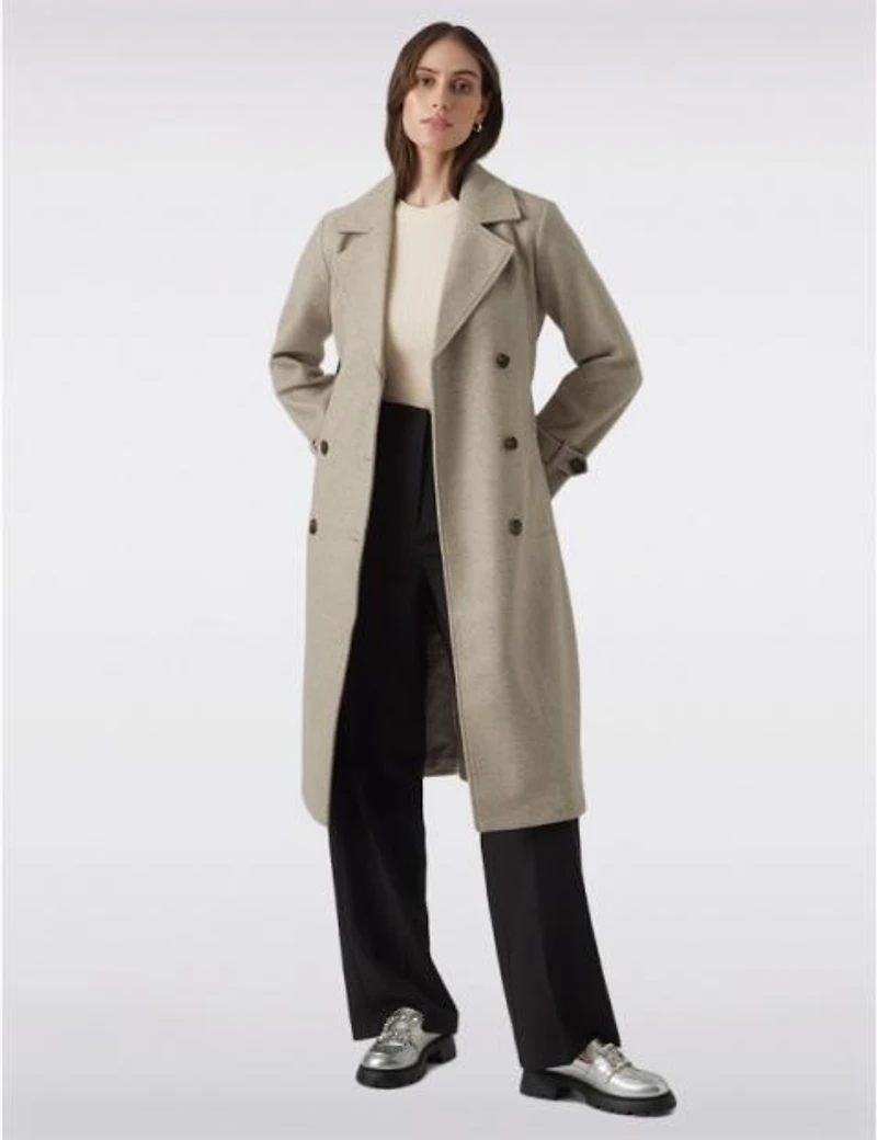 Trench Long Double-Boutonnage par Vero Moda