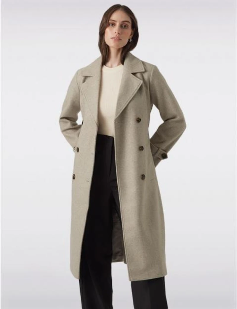Trench Long Double-Boutonnage par Vero Moda