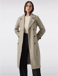 Trench Long Double-Boutonnage par Vero Moda