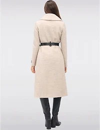 Manteau Long Bouclé Jenny par Sicily