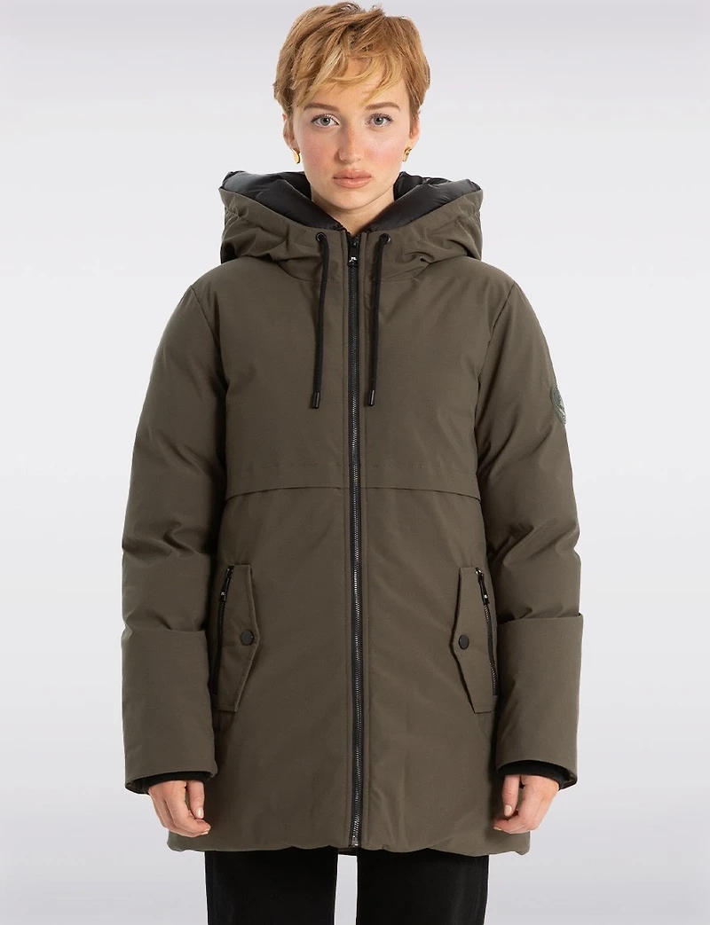 Parka Vegan Eco-Down par Point Zero