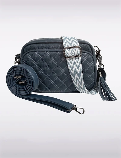 Diana Sac 3-en-1 Cuir Végan Matelassé Zippé et Courroies Amovibles par Sokos