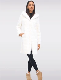 Manteau Fourrure vegan Boxing Day par Jones New York | Manteaux