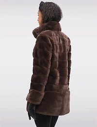 Veste Faux Fourrure Luxe Boxing day Offres par Jones New York | Manteaux Manteaux