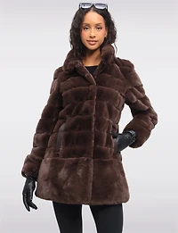 Veste Faux Fourrure Luxe Boxing day Offres par Jones New York | Manteaux