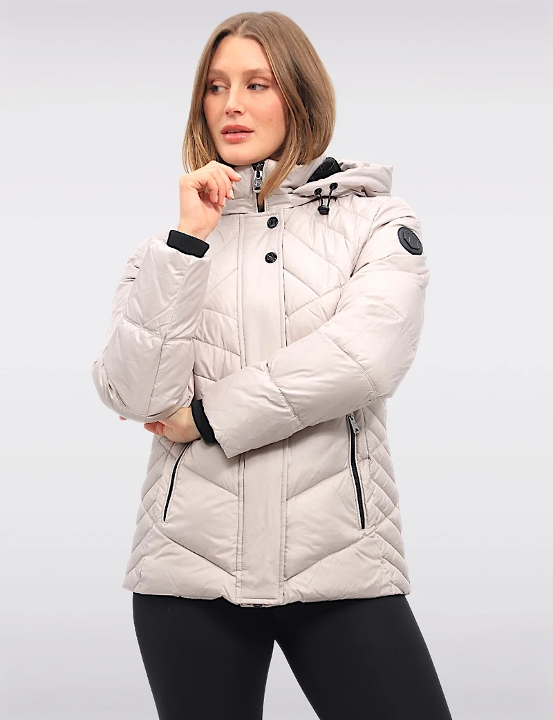 Veste Matelassée Capuche Boxing day Offres par North Explore | Manteaux