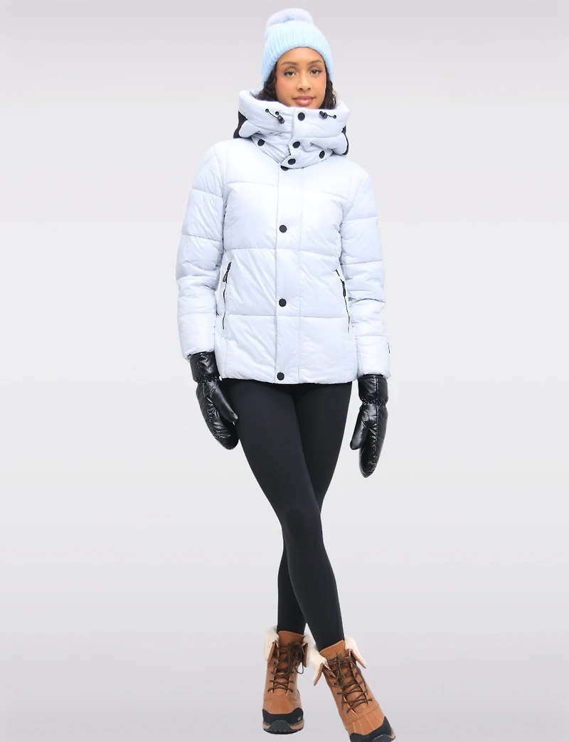 Veste Puffer Court Boxing Day par Oxygen | Manteaux