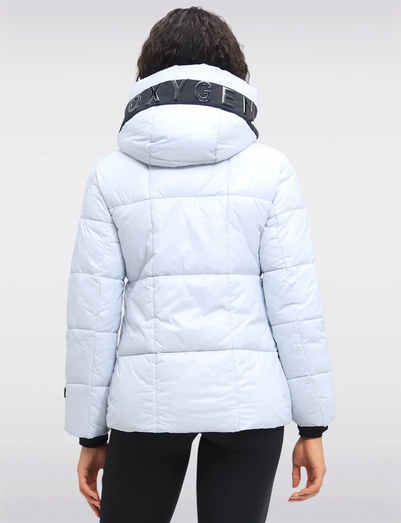 Veste Puffer Court Boxing Day par Oxygen | Manteaux