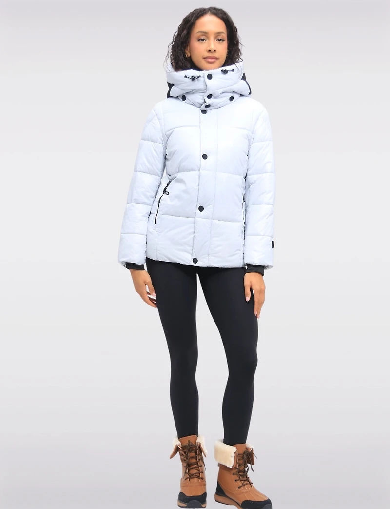 Veste Puffer Court Boxing Day par Oxygen | Manteaux