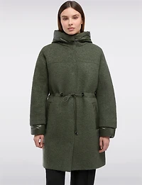 Manteau Boucle Capuche Boxing Day par GEOX RESPIRA | Manteaux