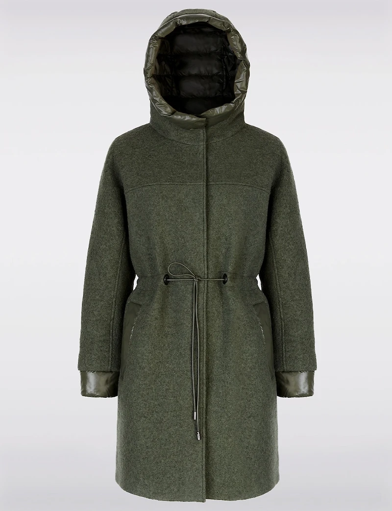 Manteau Boucle Capuche Boxing Day par GEOX RESPIRA | Manteaux